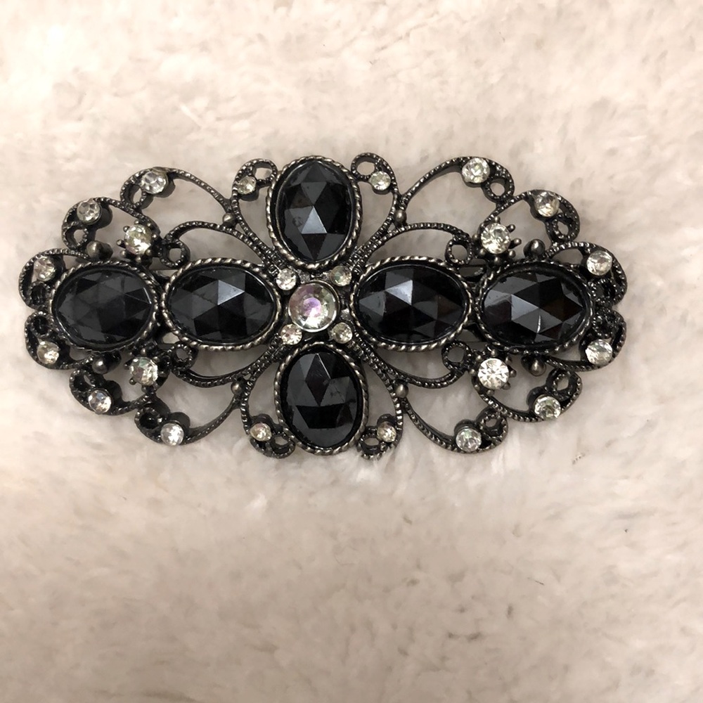 Rhinestone Hair Barrette